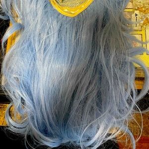 Blue Wig